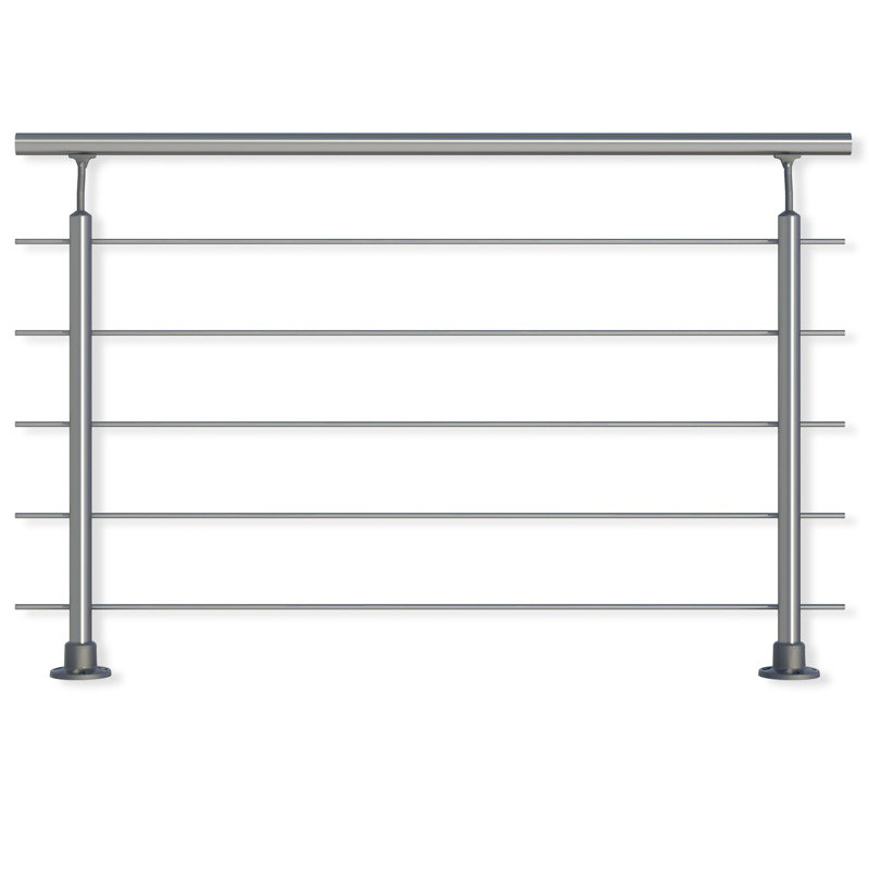 95cm H x 100cm D Aluminum Stair Banister