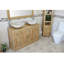 Eason 1230 mm Freestanding Double Vanity with Vessel Basin-36939919