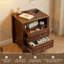 50 cm W Bedside Table
