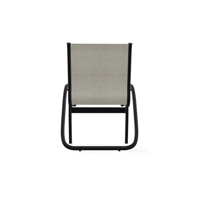 Fauteuil de patio Gardenella, Noir texturé, Ella