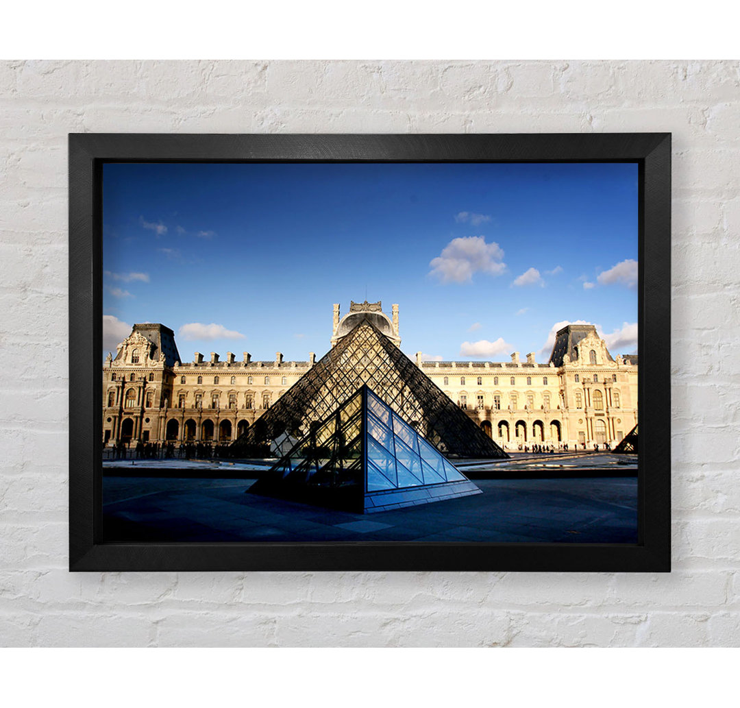 Der Louvre Paris - Druck