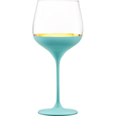Oro Grand Burgundy Oro24K Largest Grand Burgundy Crystal 24K Gold Wine Glass