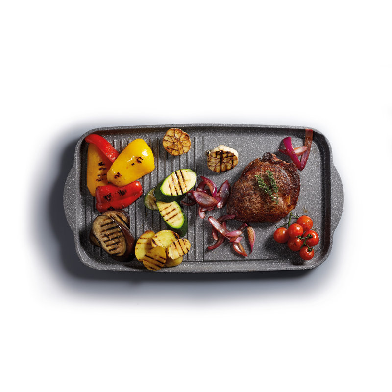 MasterClass Cast Aluminium 51cm Dual Griddle Tray