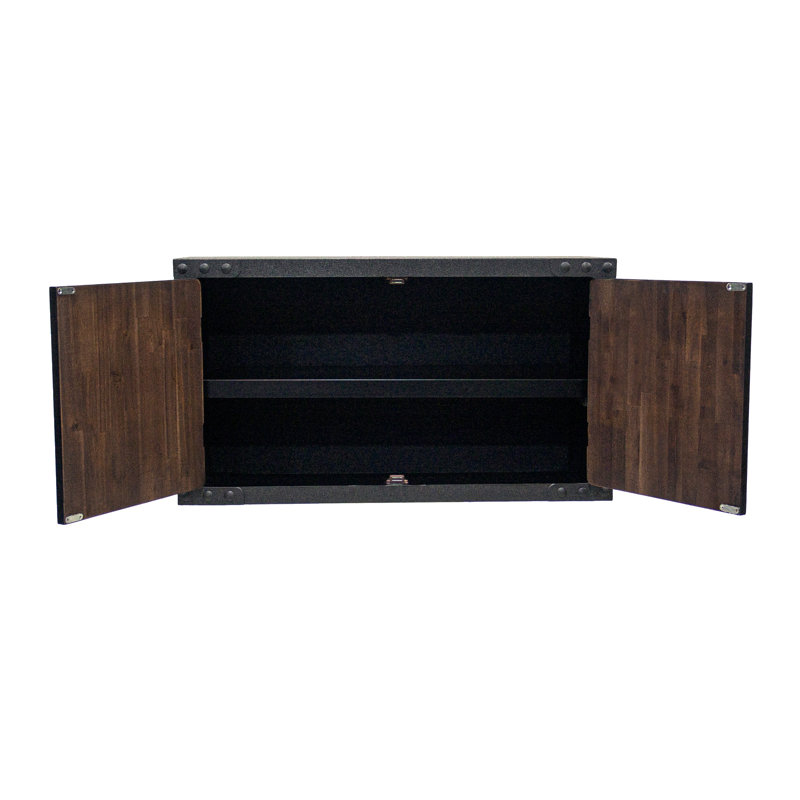 2-Piece Industrial Garage Storage System with 36 in. Rolling Tool Chest and Wall Cabinet