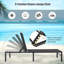 Ivannia 198cm Long Reclining Single Lounger