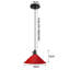Faris 1 - Light Black Pendant-1307396316