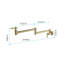 Robinet remplisseur de pot mural-125507863