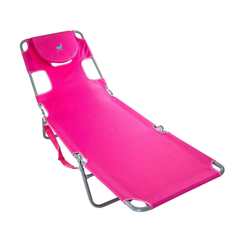 Folding Beach Chair with Cushions