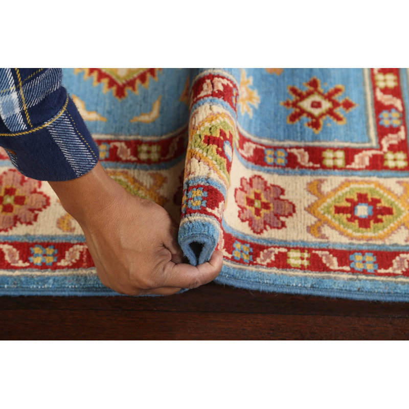 One-of-a-Kind 2'7" X 4'2" New Age Wool Area Rug in