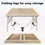 Table 1500 pièces avec 5 tiroirs, planche pliable 34 x 26 pouces pour adultes