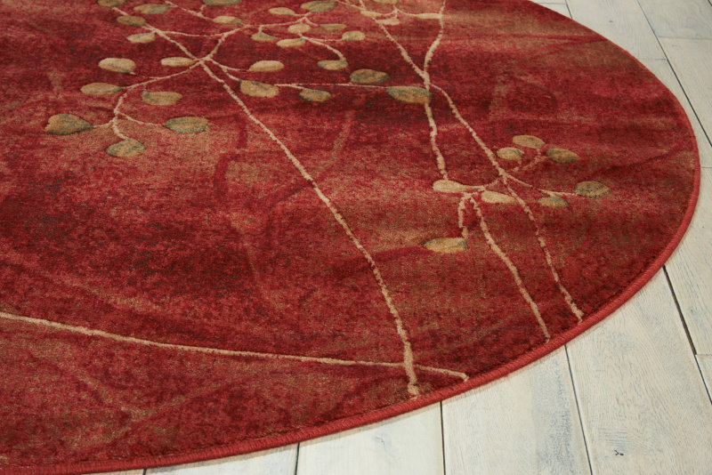 Arnim Floral Indoor Rug, Round 3'6"