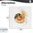 Orange Nautilus Spiral Canvas, design by Beth Adoette-963948568