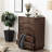 Simple Black Walnut Entrance Cabinet Solid Wood Accent Chest