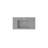 35'' Rectangular Stone Resin Single Bathroom Sink With Faucet Hole-119334309