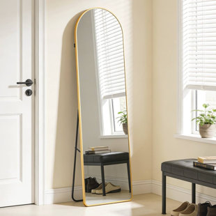 Arched Full Length Mirror (Gold)