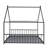 Full Size Metal House Bed-120327399