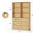 70.9'' H Book Cabinet Storage Bookcase Set-452849908