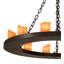 Chernyo 12 - Light Chandelier