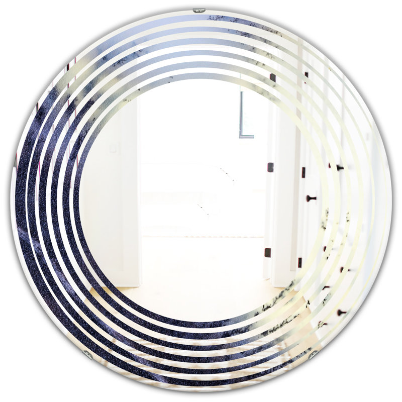 Miroir mural Moss Agate, H 23,6 po x l 23,6 po