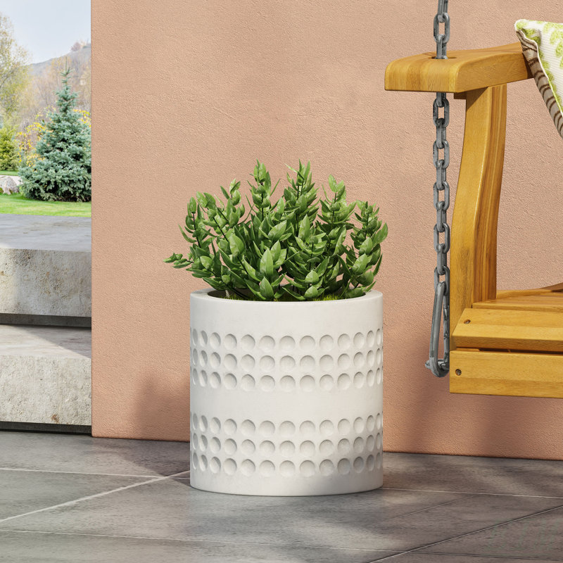 Mgo Planter, 10.08" H x 10.08" W x 10" D