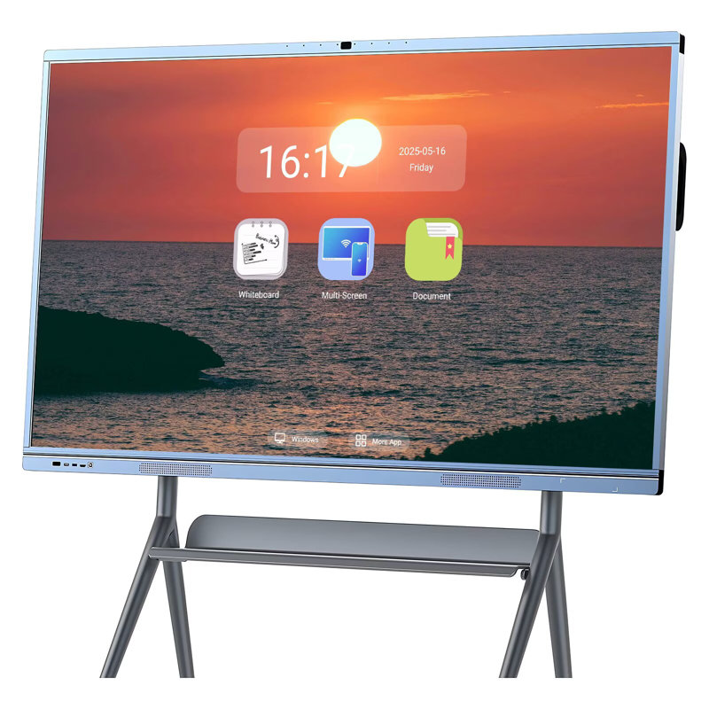 JYXCN Tableau blanc électronique interactif tactile Smart OS Pro 65 po pour salles de conférence (avec fixation murale incluse)