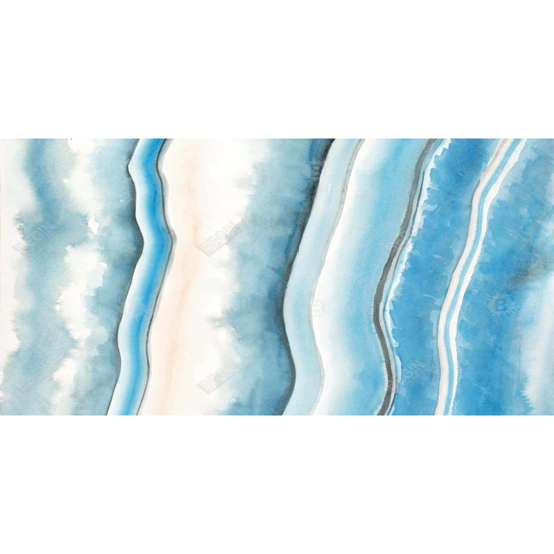 Géode texturée - Toile illustrative pour décoration intérieure Minerals
