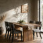 Ensemble de 8 chaises de salle à manger sans accoudoirs Modern-1353664169-1353664173