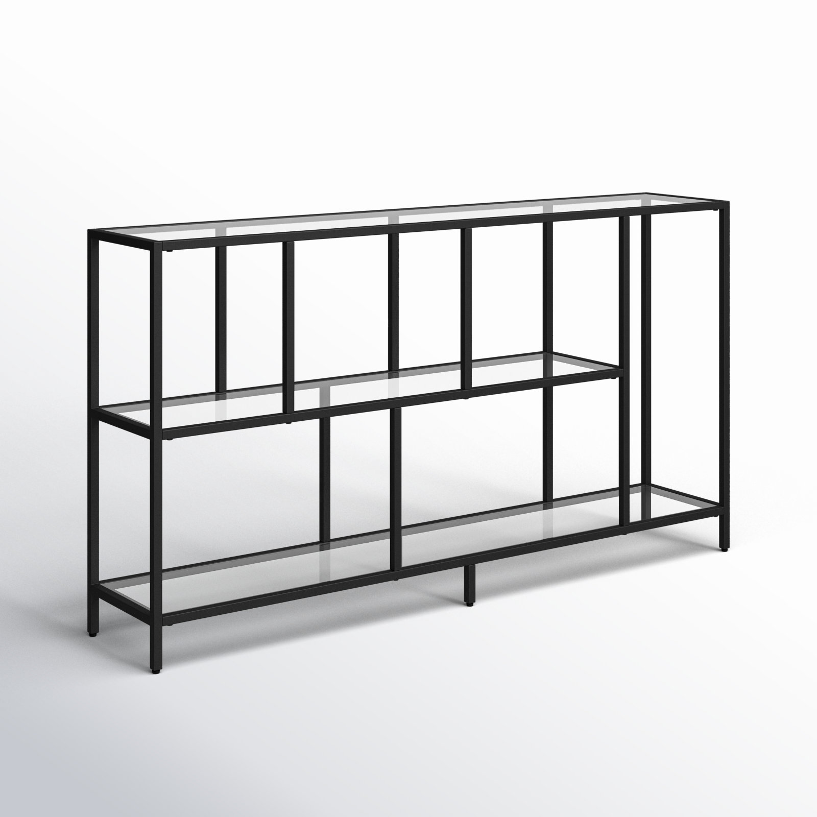 Anishia 52'' Console Table, Blackened Bronze