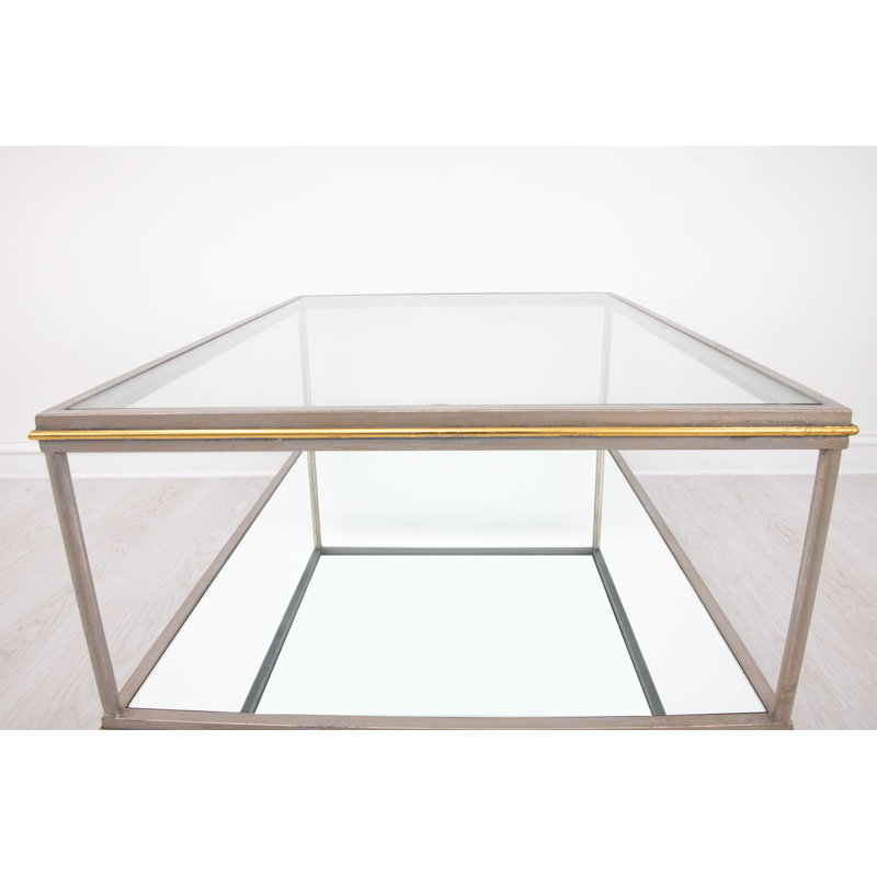 Lauren Coffee Table, Champagne/Gold