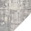 Tapis gris contemporain noué à la main Serena, 2 pi x 3 pi-795612214