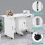 56.8"  X 19.6" Folding Sewing Table, Portable Craft Station With Storage Shelf, Liftable Panel