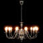 Albie 12 - Light Silver Chandelier Pendant