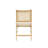 Donner Foldable Cane Back Dining Chair-1978196577