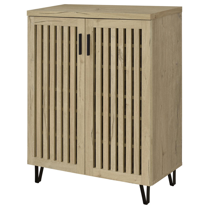 Clackamas White Oak 2-Door Storage Cabinet, Cabinet, White Oak