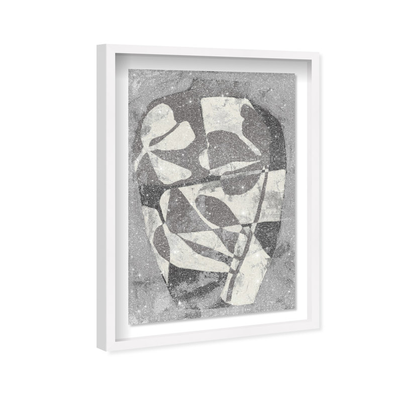 Minimalist Vase II Print by Oliver Gal, 16.5"H x 11.5"W, White Shadowbox