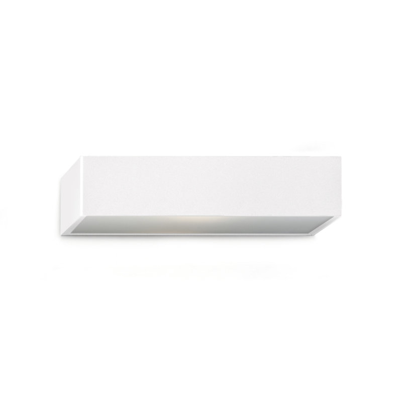 Alyas Flush Mounted Sconce, White