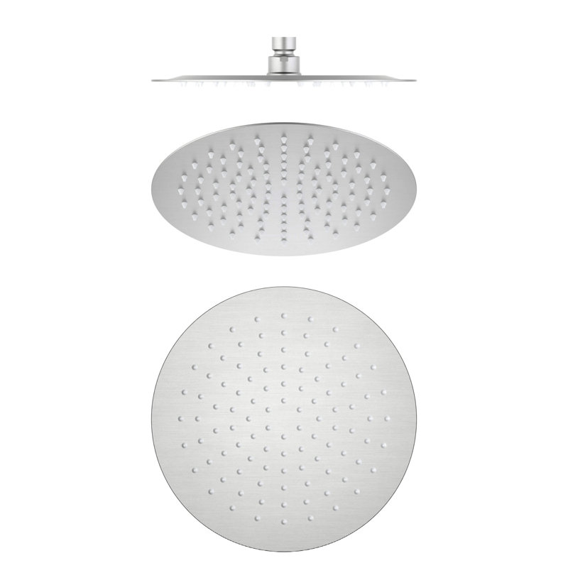 Rain Adjustable Shower Head 1.8 GPM GPM, Brushed Nickel