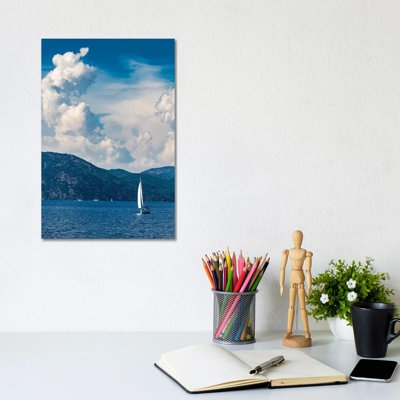 Blue World by Nejdet Duzen - Wrapped Canvas Gallery-Wrapped Canvas Giclée