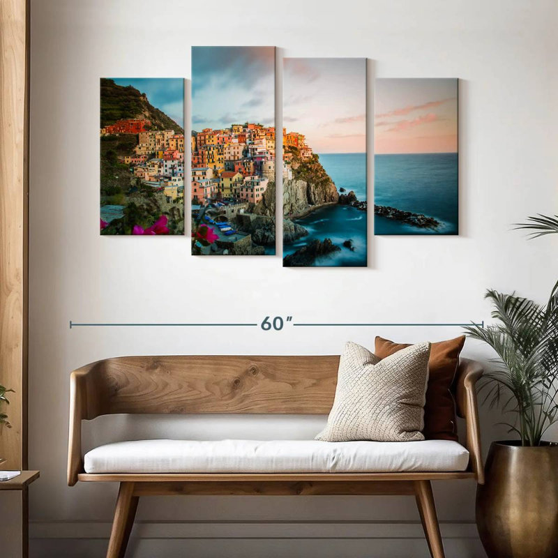 Gillard Monterosso Al Mare, H 32 po x l 52 po