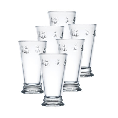 Napoleon Bee 15 oz. Drinking Glass Set