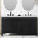 Sebastiano 54'' Double Bathroom Vanity with Engineered Stone Top