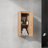 12" Bathroom Side Cabinet,Soft Close Doors,Float Mounting Design,(KD-Packing)-1319538885