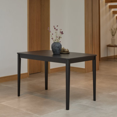 Extendable Solid Wood Base Dining Table