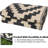 Waterproof Outdoor Rug Plastic Reversible Rug Modern Area Rug Floor Mat For Outdoors Rvbackyard Deck Picnic Camping &