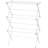 Foldable Metal Clothes Drying Rack, Vinyl‑Coated Steel