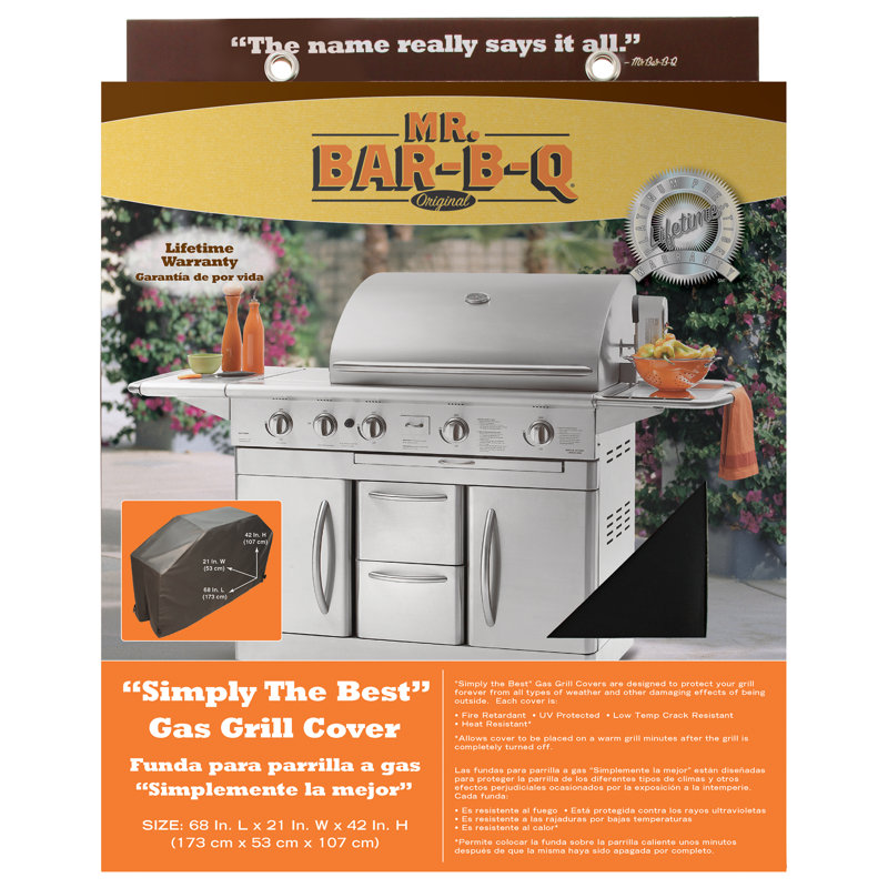 Mr. Bar-B-Q Prestige 68'' W x 21'' D Grill Cover