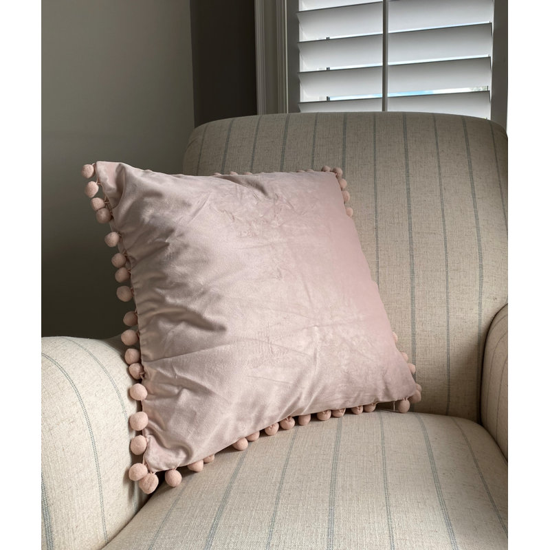  Coussin Pom Pom, Rose