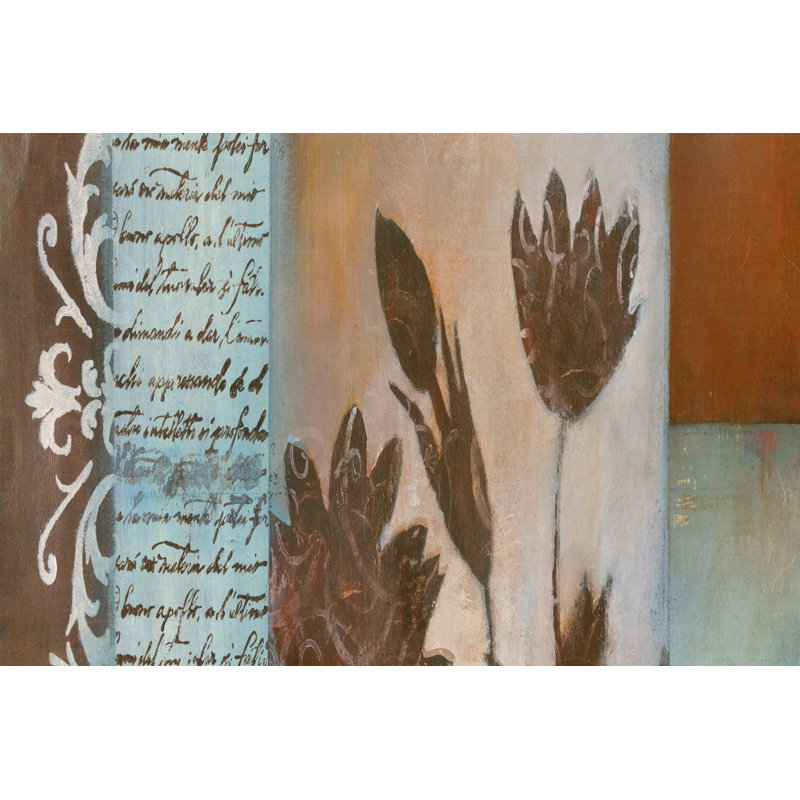Flower Filigree Panorama I by Willie Green-Aldridge - Wrapped Canvas Print, 51cm H x 76cm W