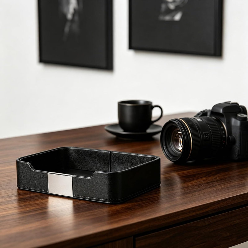 Leather / Faux Leather Decorative Tray