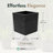 Tierra Verde 14" Citadel Serenity Outdoor Planter, Self Watering Design, Black